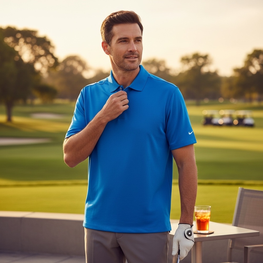 Nike‎ Men’s Dri-fit Golf Tour Performance Polo Size XL